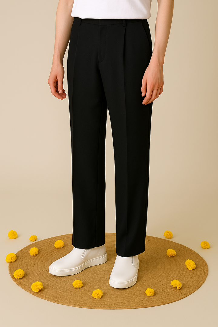BLACK BELL BOTTOM PAJAMA FOR MEN