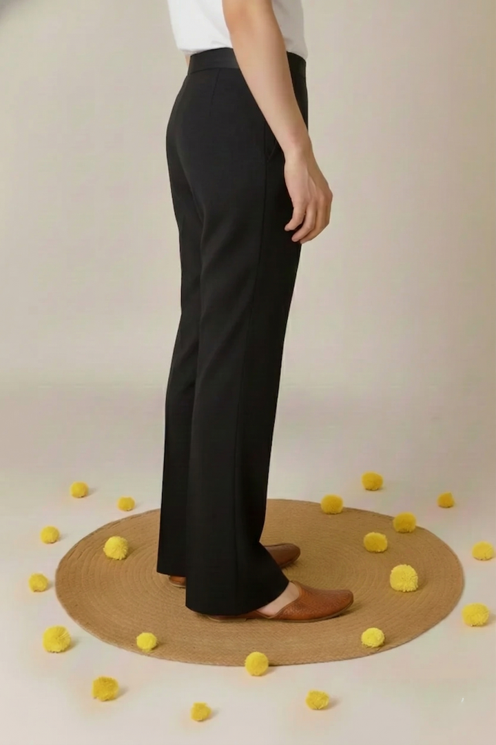 BLACK BELL BOTTOM PAJAMA FOR MEN