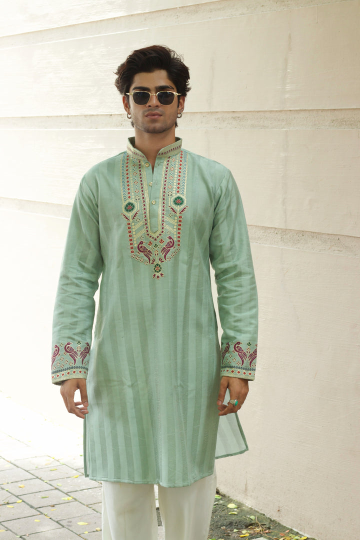 PISTA MAYUR MILAP SELECTED DESIGNER KURTA