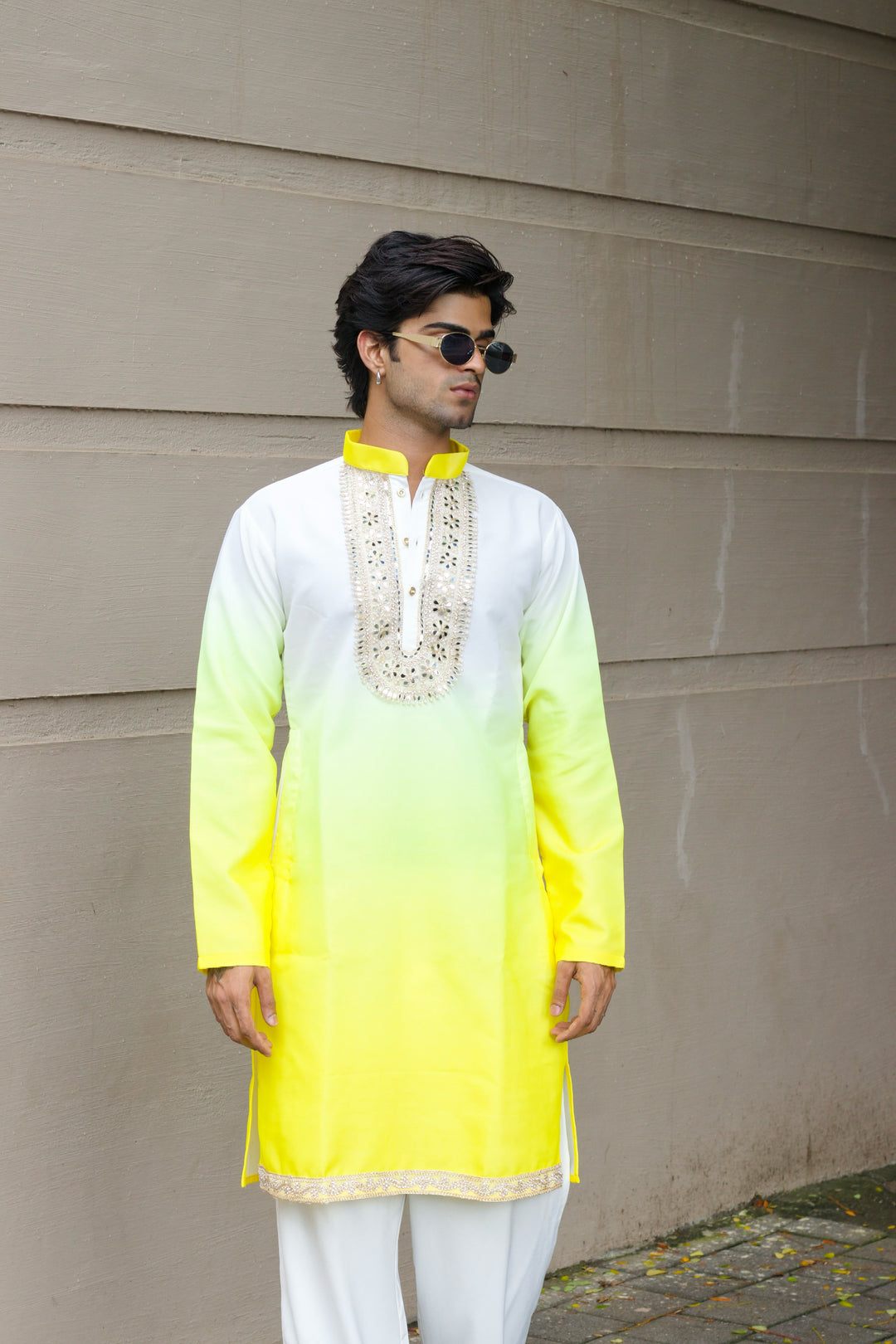SUN SHINE EXCLUSIVE HANDCRAFTED KURTA