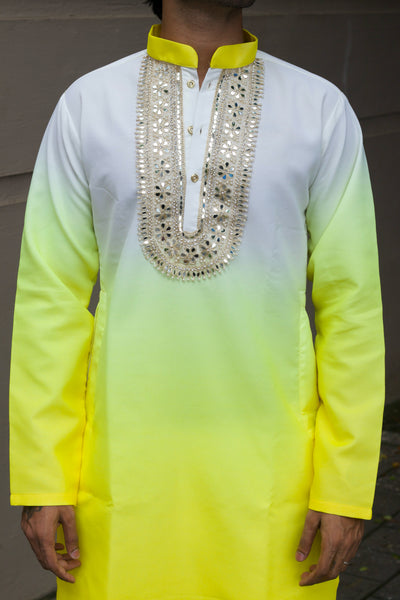 SUN SHINE EXCLUSIVE HANDCRAFTED KURTA