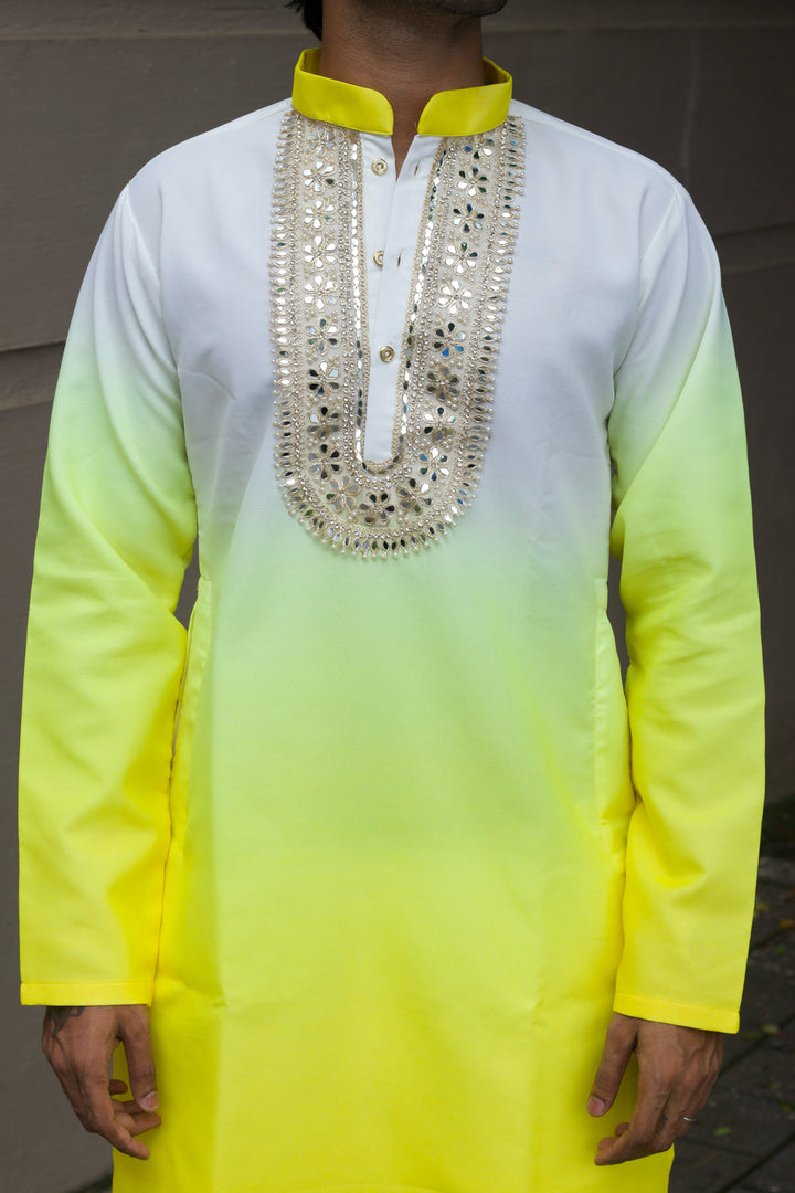 SUN SHINE EXCLUSIVE HANDCRAFTED KURTA