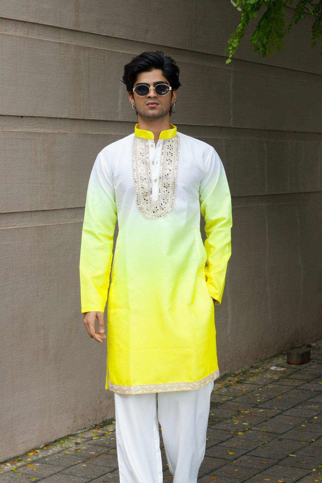 SUN SHINE EXCLUSIVE HANDCRAFTED KURTA