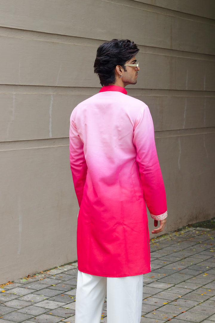 RANG - E - GULNAAR  EXCLUSIVE DESIGNER KURTA