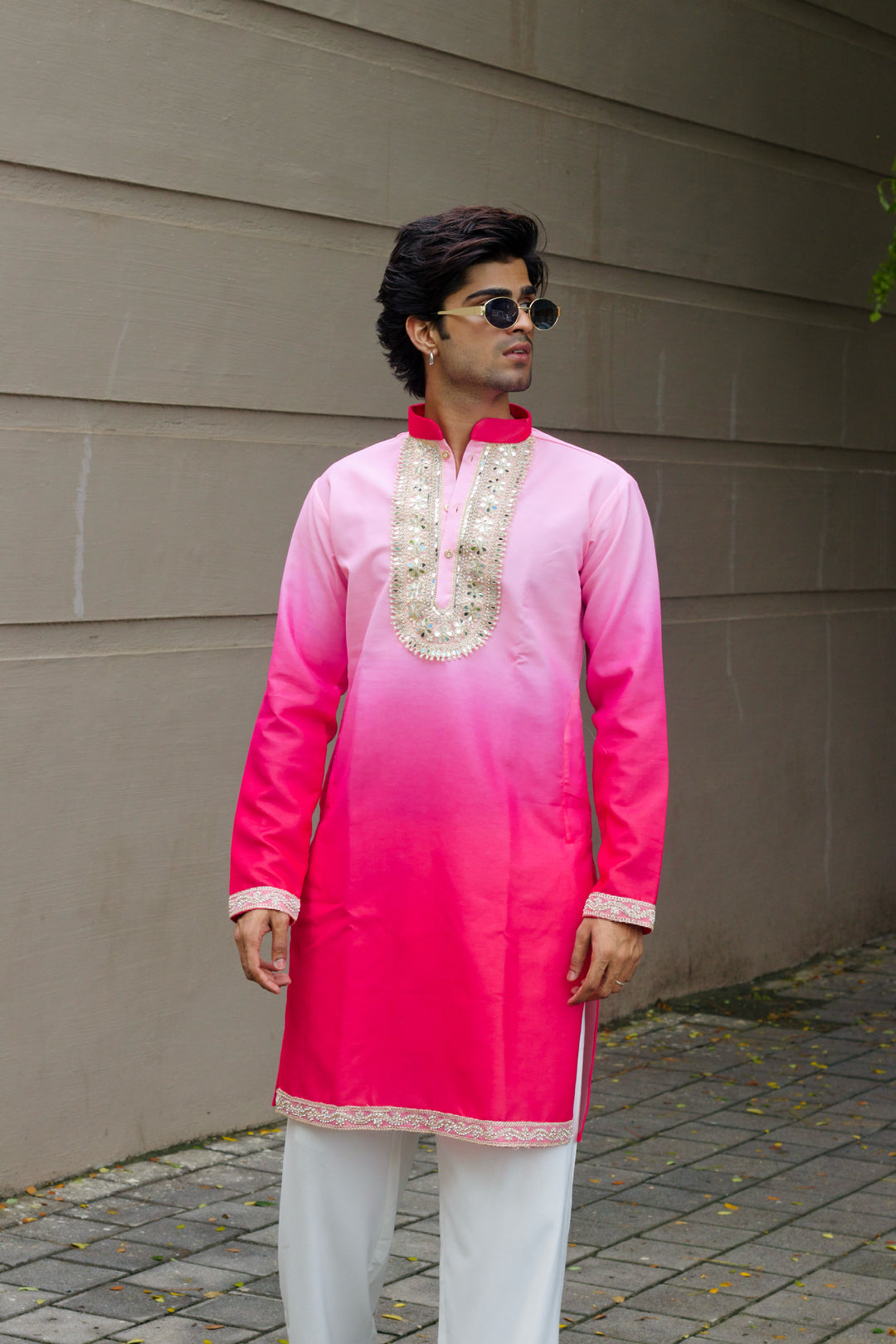 RANG - E - GULNAAR  EXCLUSIVE DESIGNER KURTA