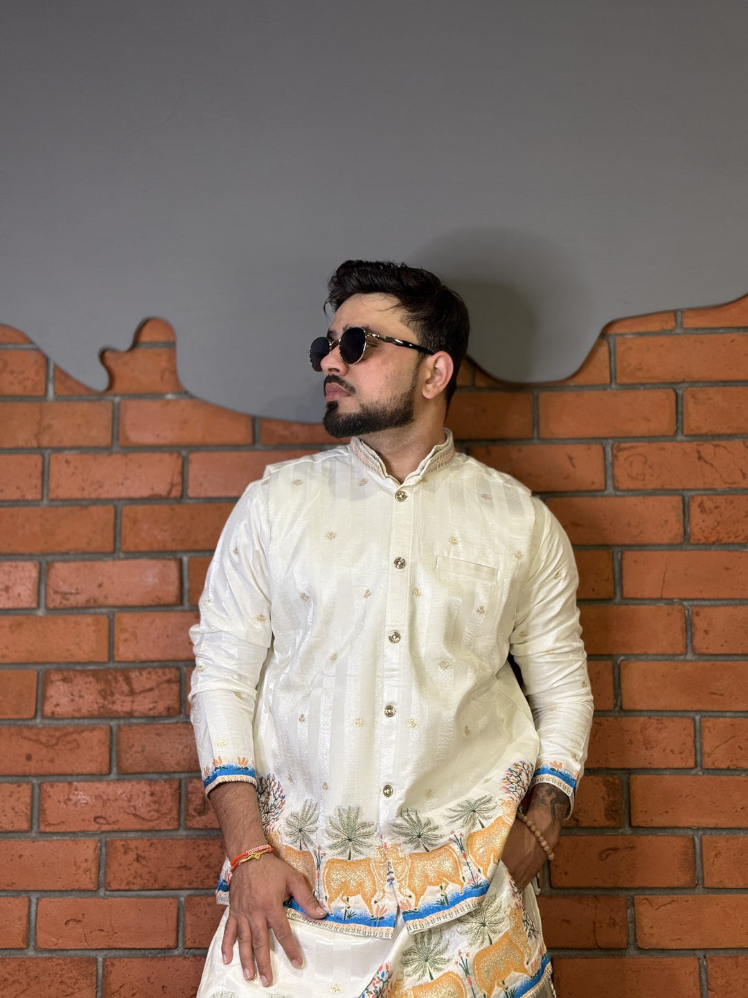 COMBO KOTI KURTA - GAURI INSPRIRED JACQUARD KOTI KURTA SET