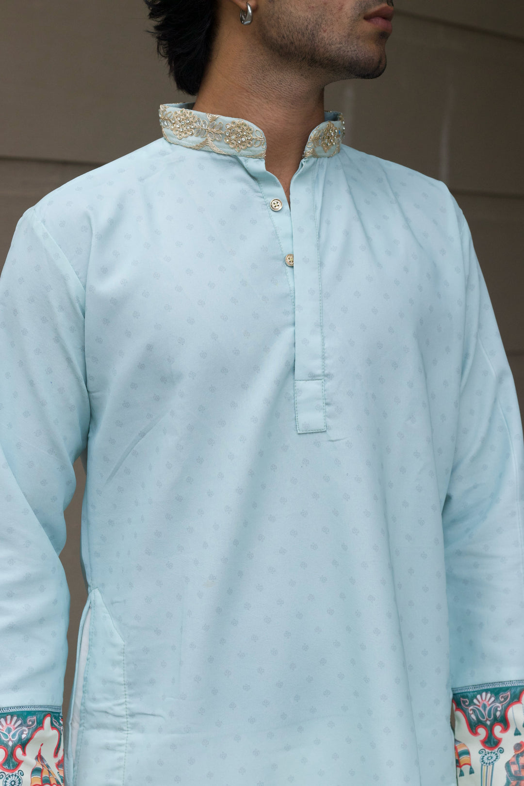 VIVAAH GAJ PRINTED DESIGNER KURTA