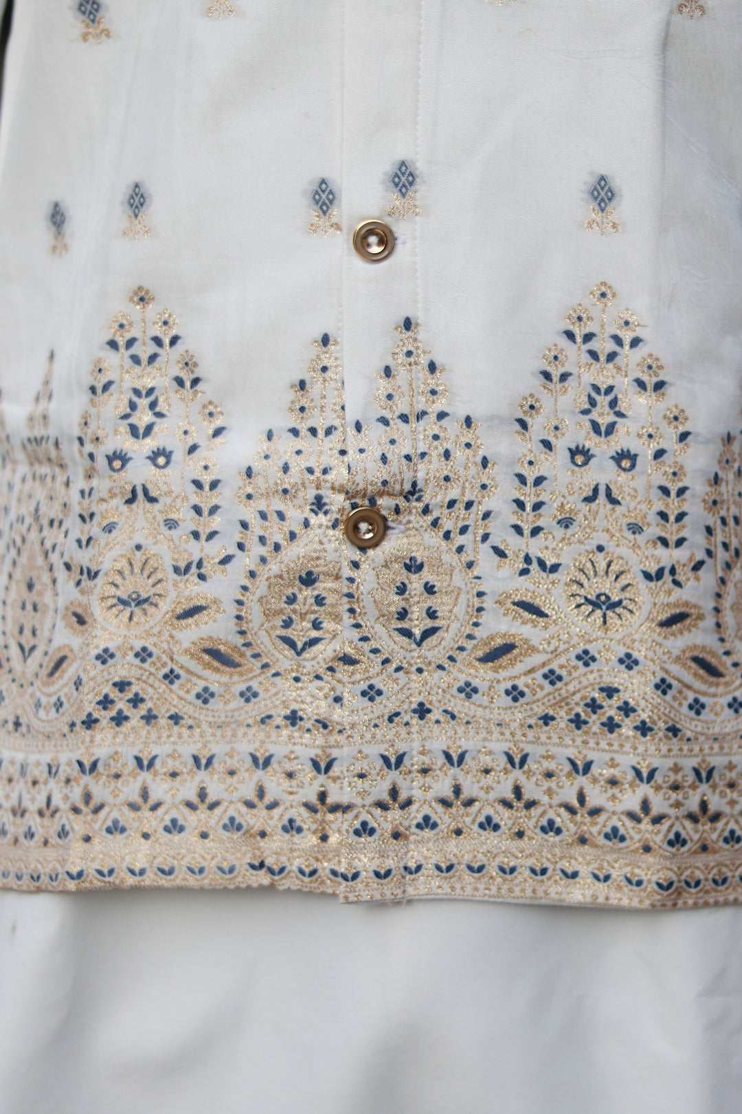 KOTI KURTA - FLORAL VALLEY EXCLUSIVE JACQUARD KOTI KURTA SET