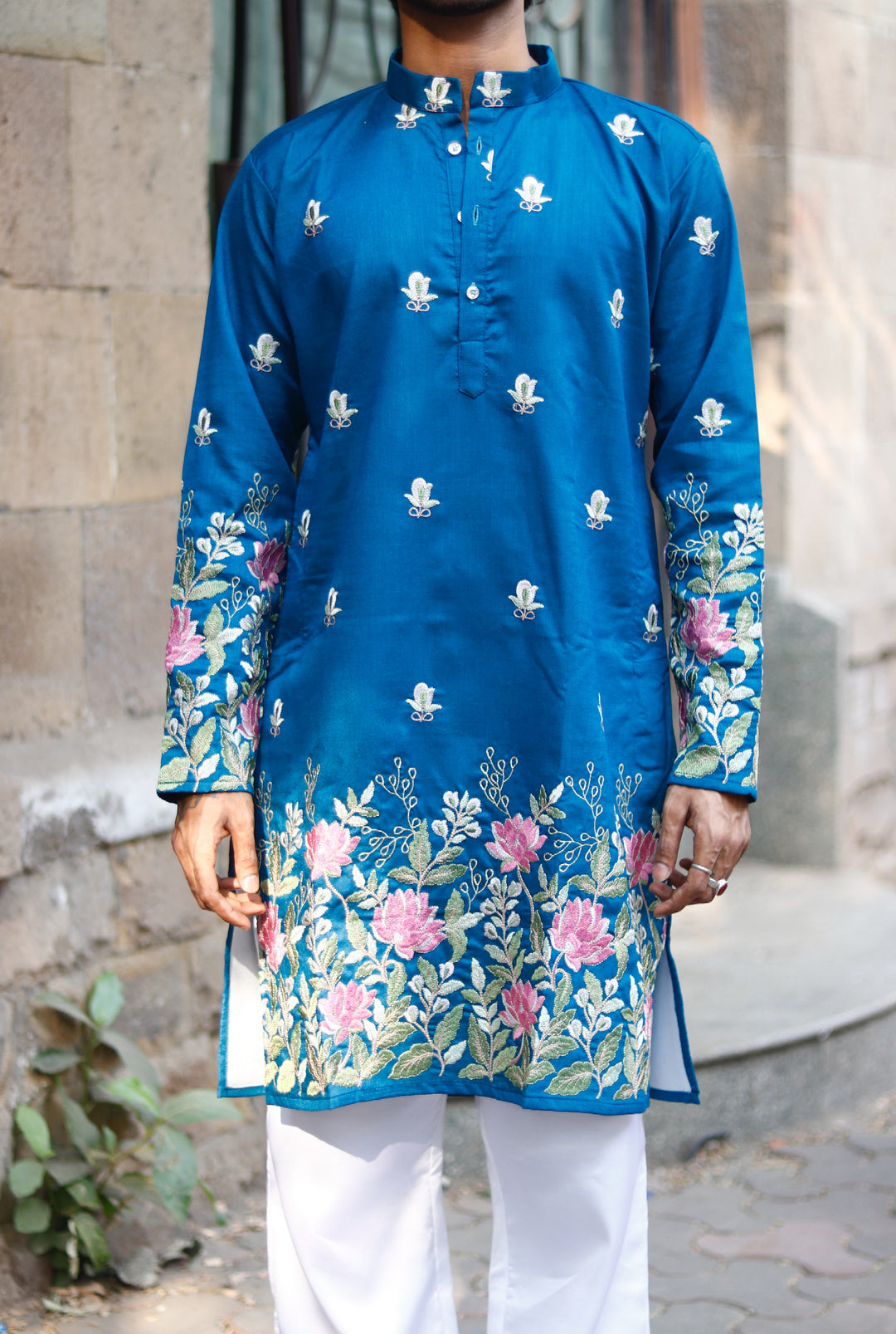 KAMAL VARNA EMBROIDERED EXCLUSIVE KURTA