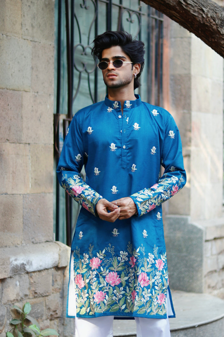 KAMAL VARNA EMBROIDERED EXCLUSIVE KURTA