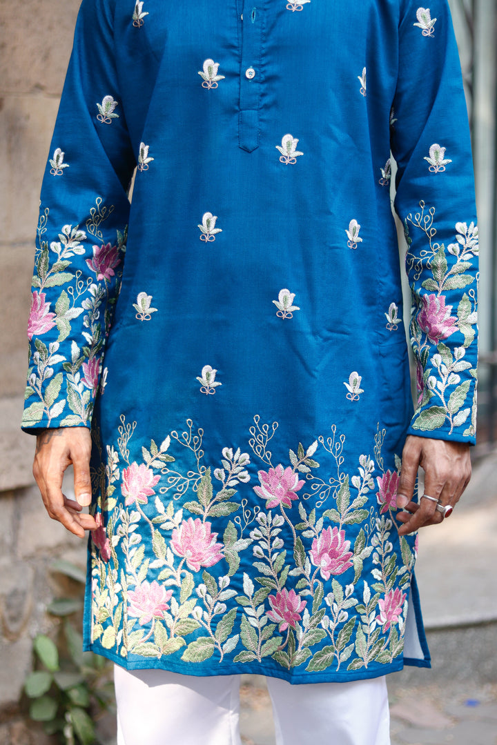 KAMAL VARNA EMBROIDERED EXCLUSIVE KURTA