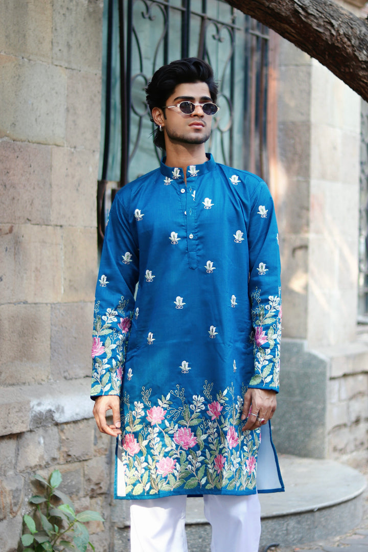 KAMAL VARNA EMBROIDERED EXCLUSIVE KURTA