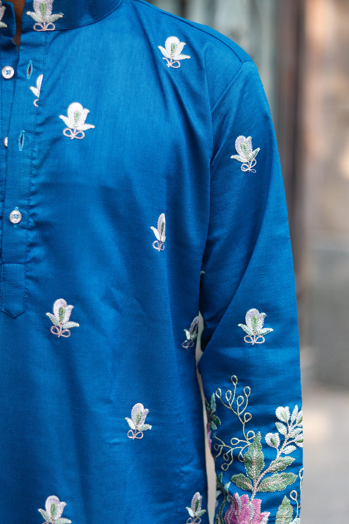 KAMAL VARNA EMBROIDERED EXCLUSIVE KURTA