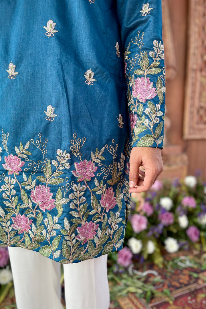 KAMAL VARNA EMBROIDERED EXCLUSIVE KURTA